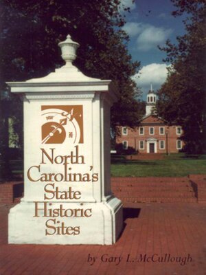 cover image of North Carolina's State Historic Sites